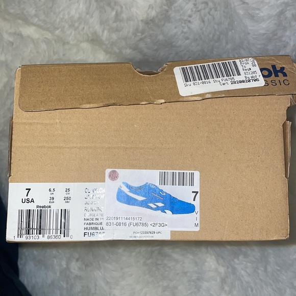 final !! Reebok Classic USA 7 , 6.5 UK, 25 cm, 39 Eur , 250 mm, Nylon - Picture 4 of 17